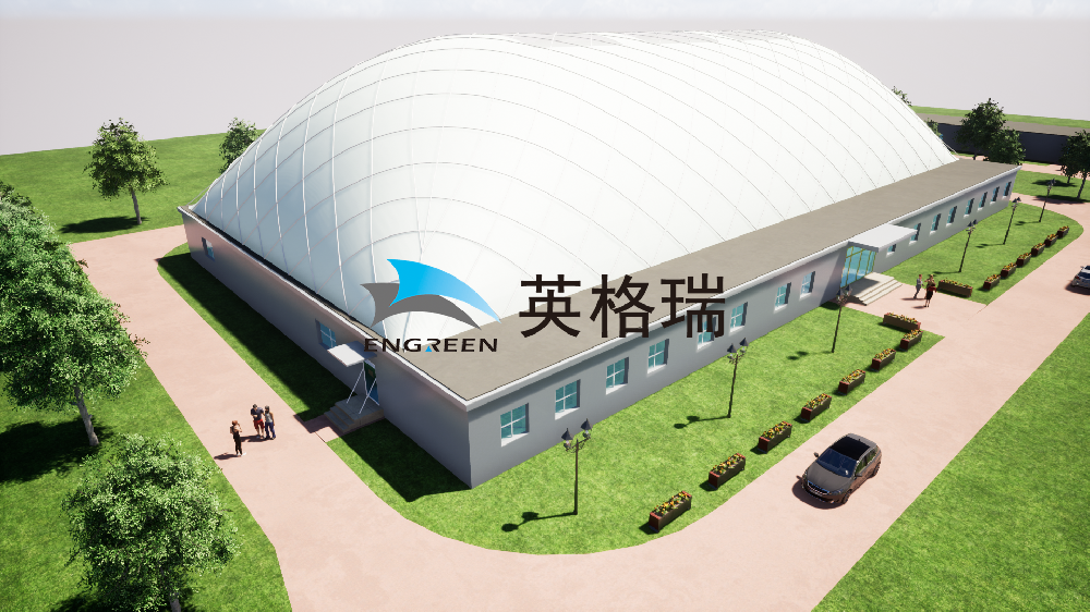 氣膜建筑膜面意外破損漏氣怎么辦？