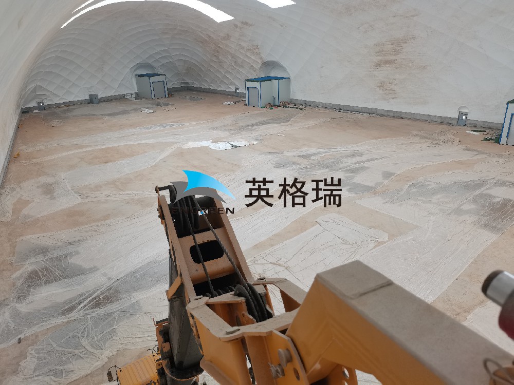 建筑人過冬救星！基坑氣膜一蓋，零下 10℃也能正常施工！